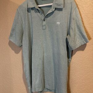 Travis Mathew Gray Polo Shirt